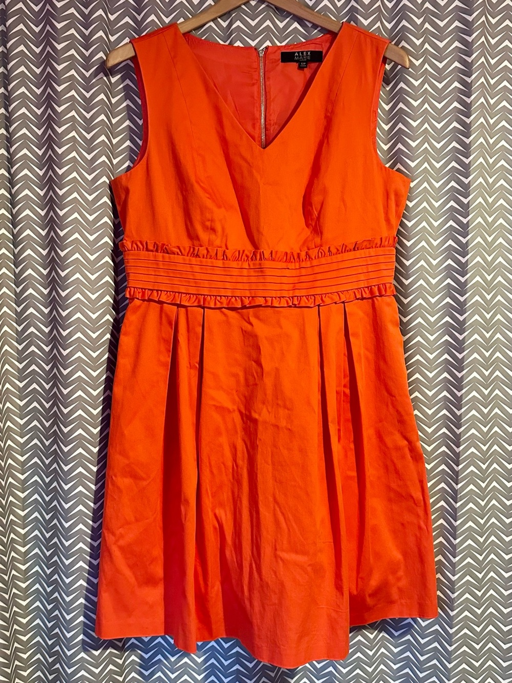 Alex Marie |  "Carmella" Notting Hill Papaya Dress, 12P